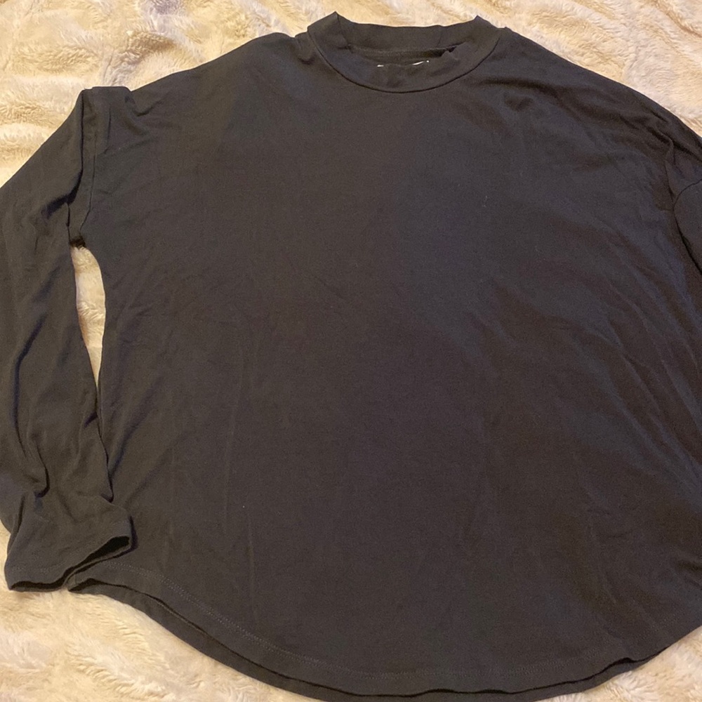 Madewell drop shoulder mock neck